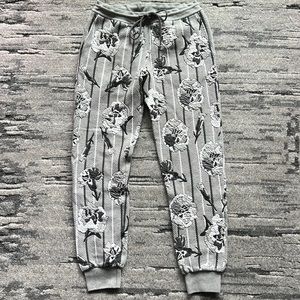 Thom Browne Grey Carnation with Repp Stripe pique sweats size 40